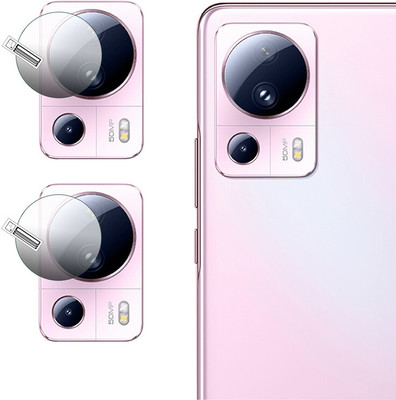DOUMOF Back Camera Lens Glass Protector for Xiaomi 13 Lite CAMERA(Pack of: 2)