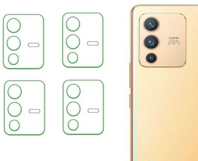 LIGHTWINGS Back Camera Lens Glass Protector for Vivo V23 5G(Pack of: 4)