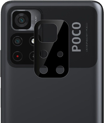 RAGRO Back Camera Lens Glass Protector for Xiaomi Poco M4 Pro 5G(Pack of: 1)