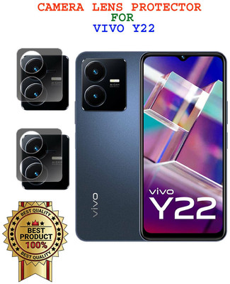 EJZATI Back Camera Lens Glass Protector for VIVO Y22(Pack of: 2)