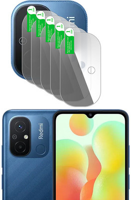 HIDEOUS Back Camera Lens Glass Protector for Xiaomi Redmi 12C(Pack of: 5)