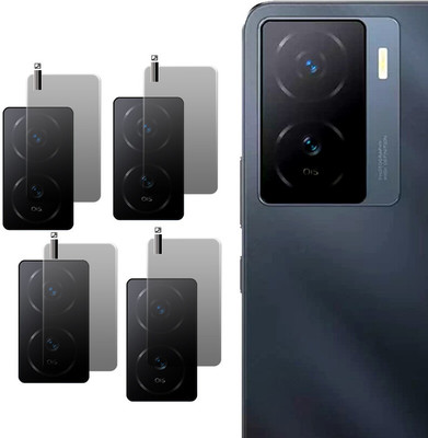 DAFFIN Back Camera Lens Glass Protector for VIVO iQOO Z7s 5G(Pack of: 4)
