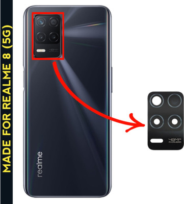 CELLO TECH Back Camera Lens Glass Protector for REALME 8 5G(Pack of: 1)