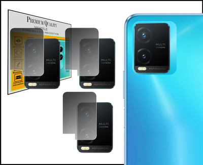 Hideous Back Camera Lens Glass Protector for Vivo T1X(Pack of: 3)