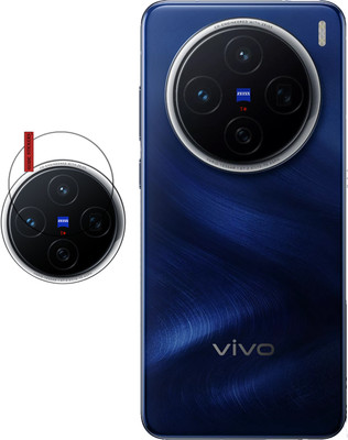 EJZATI Back Camera Lens Glass Protector for VIVO X200 5G, BACK CAMERA LENS PROTECTOR(Pack of: 1)