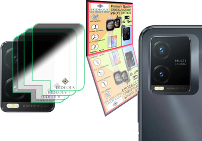 HIDEOUS Back Camera Lens Glass Protector for Vivo T1x(Pack of: 8)