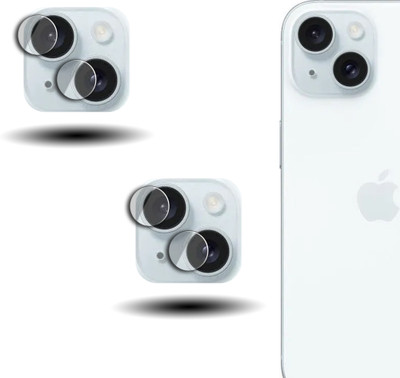 mobihouse Back Camera Lens Glass Protector for - Apple iphone 15(Pack of: 2)