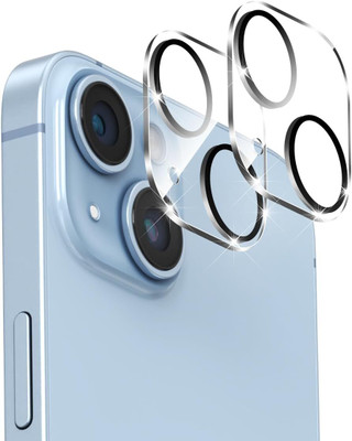 CASENED Back Camera Lens Glass Protector for Apple iPhone 15 / iPhone 15 Plus(Pack of: 1)