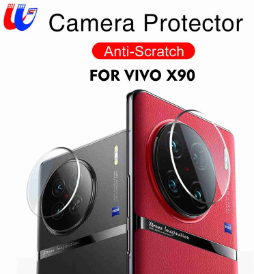 FINCH Back Camera Lens Glass Protector for VIVO X90(Pack of: 2)