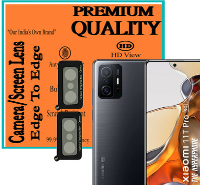 YCHROZE Back Camera Lens Glass Protector for Xiaomi11TPro5G(Pack of: 2)