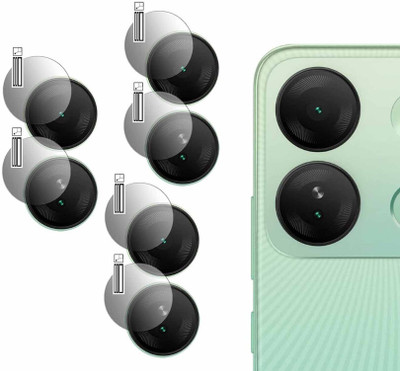 DOUMOF Back Camera Lens Glass Protector for Infinix Smart 7 HD BACK CAMERA(Pack of: 3)