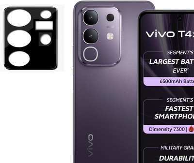 ALKSTORE Back Camera Lens Glass Protector for Vivo T4x 5G, vivo T4x(Pack of: 1)