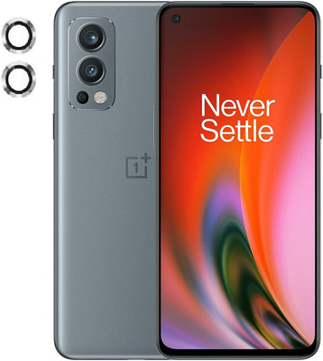 Maxboost Back Camera Lens Ring Guard Protector for Oneplus Nord 2 Full Protection Camera Lens Protector (Silver)(Pack of: 2)