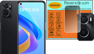 hirdesh Back Camera Lens Glass Protector for OPPO A76(Pack of: 1)