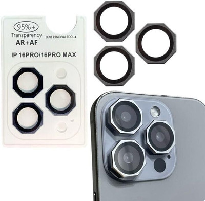 Getpay Back Camera Lens Ring Guard Protector for iPhone 16 Pro Max/16 Pro(Pack of: 1)