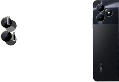 DAFFIN Front Camera Lens Glass Protector for realme C53(Pack of: 1)