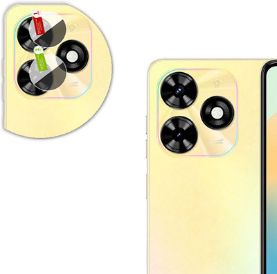 Hideous Back Camera Lens Glass Protector for Tecno Pop 8(Pack of: 1)