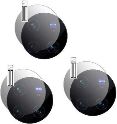 YCHROZE Back Camera Lens Glass Protector for Vivo X80 Pro(Pack of: 3)
