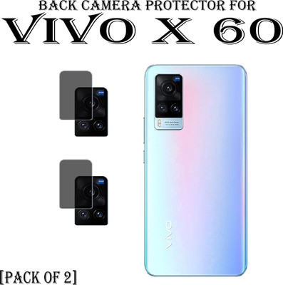 EJZATI Back Camera Lens Glass Protector for VIVO X60(Pack of: 2)