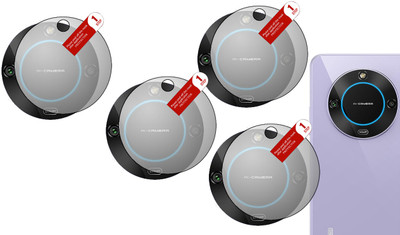 HIDEOUS Back Camera Lens Glass Protector for LAVA Blaze 2 5G(Pack of: 4)
