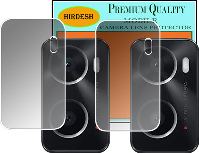 HIRDESH Back Camera Lens Glass Protector for OPPO A76(Pack of: 2)