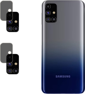 EJZATEX Back Camera Lens Glass Protector for SAMSUNG GALAXY M31s(Pack of: 2)