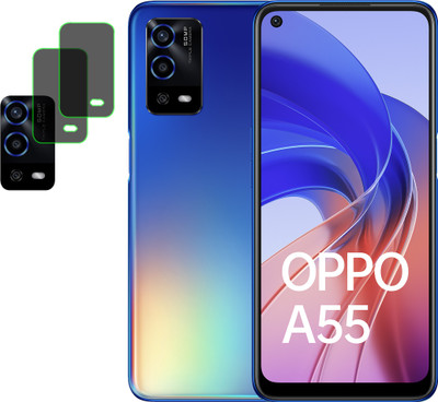 EJZATI Back Camera Lens Glass Protector for OPPO A55(Pack of: 2)