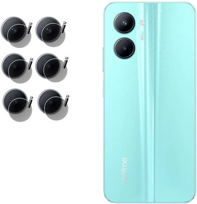 DAFFIN Back Camera Lens Glass Protector for realme C33(Pack of: 3)