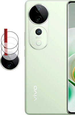 EJZATI Back Camera Lens Glass Protector for VIVO T3 ULTRA 5G, BACK CAMERA LENS PROTECTOR(Pack of: 3)