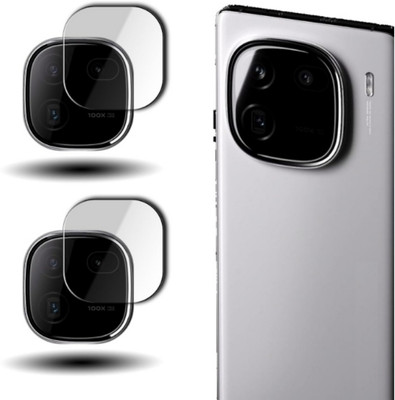 RANKART Back Camera Lens Glass Protector for Iqoo 12 5G With 9H Hardness, Anti-Shock, Ultra HD, Air Bubble Free(Pack of: 2)