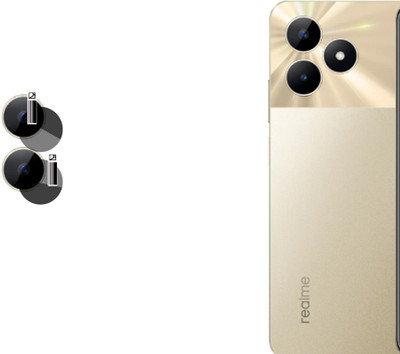 Hideous Front Camera Lens Glass Protector for realme C53(Pack of: 1)
