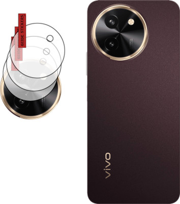 EJZATI Back Camera Lens Glass Protector for VIVO T3X 5G, BACK CAMERA LENS PROTECTOR(Pack of: 3)
