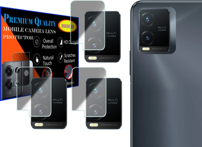 HIRDESH Back Camera Lens Glass Protector for Vivo T1X(Pack of: 3)
