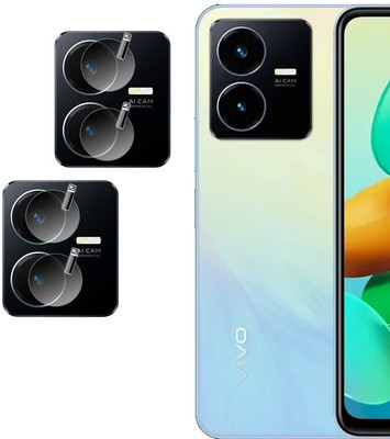 EZGER Back Camera Lens Glass Protector for Vivo Y23(Pack of: 2)