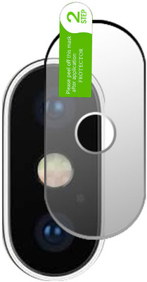 DAFFIN Back Camera Lens Glass Protector for iphone x(Pack of: 1)