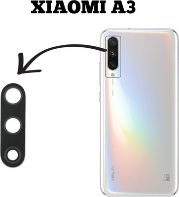 A R Enterprise Back Camera Lens Glass Protector for Xiaomi Mi A3(Pack of: 1)