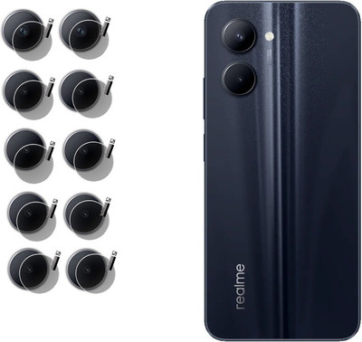 DAFFIN Back Camera Lens Glass Protector for realme C33(Pack of: 5)