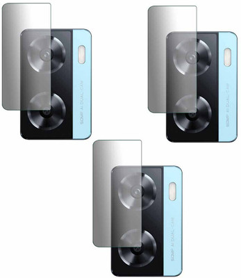 Ychroze Back Camera Lens Glass Protector for Oppo a57s(Pack of: 3)