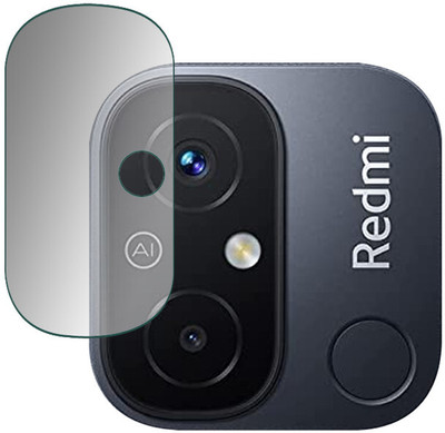 DOUMOF Back Camera Lens Glass Protector for Redmi 12C BACK CAMERA(Pack of: 1)