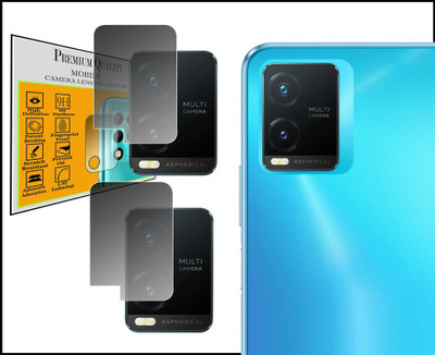 Hideous Back Camera Lens Glass Protector for Vivo T1X(Pack of: 2)