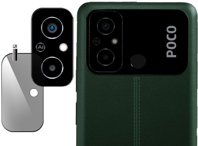 DAFFIN Back Camera Lens Glass Protector for POCO C55(Pack of: 1)