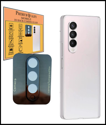 Ychroze Back Camera Lens Glass Protector for Samsung Galaxy Z Fold 3(Pack of: 1)
