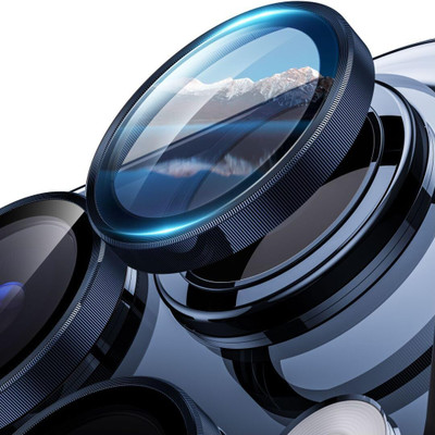 CASENED Back Camera Lens Ring Guard Protector for Apple iPhone 15 Pro Max / Apple iPhone 15 Pro(Pack of: 1)