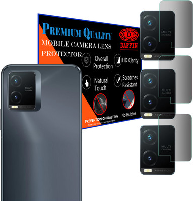 DAFFIN Back Camera Lens Glass Protector for vivo T1X(Pack of: 3)