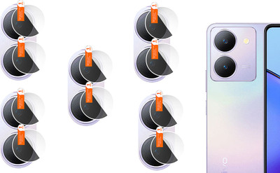 DAFFIN Back Camera Lens Glass Protector for vivo Y27 5G(Pack of: 5)