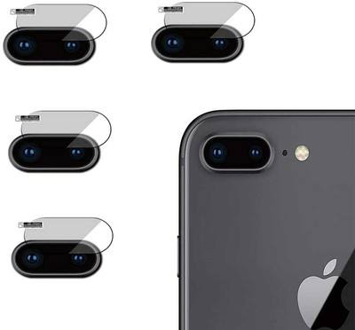 LIGHTWINGS Back Camera Lens Glass Protector for Apple iPhone 8 Plus(Pack of: 4)