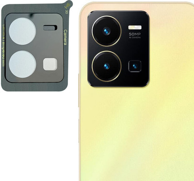 DOUMOF Back Camera Lens Glass Protector for Vivo Y35(Pack of: 1)