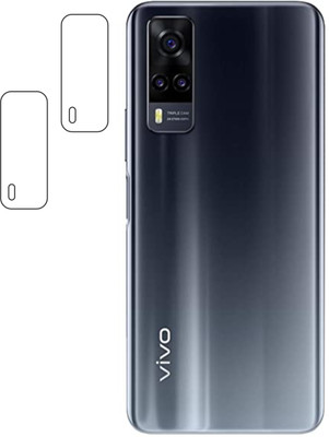 M A ZONE Back Camera Lens Glass Protector for VIVO Y31(Pack of: 2)