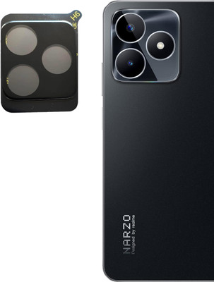 EJZATEX Back Camera Lens Glass Protector for REALME NARZO N53, BACK CAMERA LENS PROTECTOR(Pack of: 1)