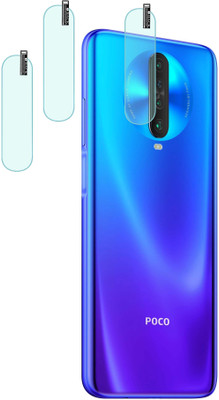 MOKPLZ Back Camera Lens Glass Protector for POCO X2(Pack of: 3)